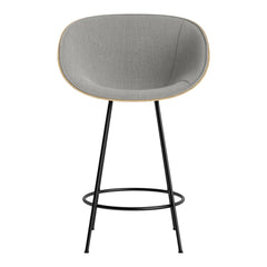 Mat Counter Chair w/ Arms - Front Upholstered