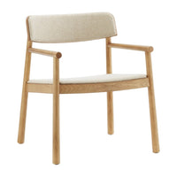 Timb Lounge Armchair - Front Upholstered