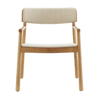 Timb Lounge Armchair - Front Upholstered