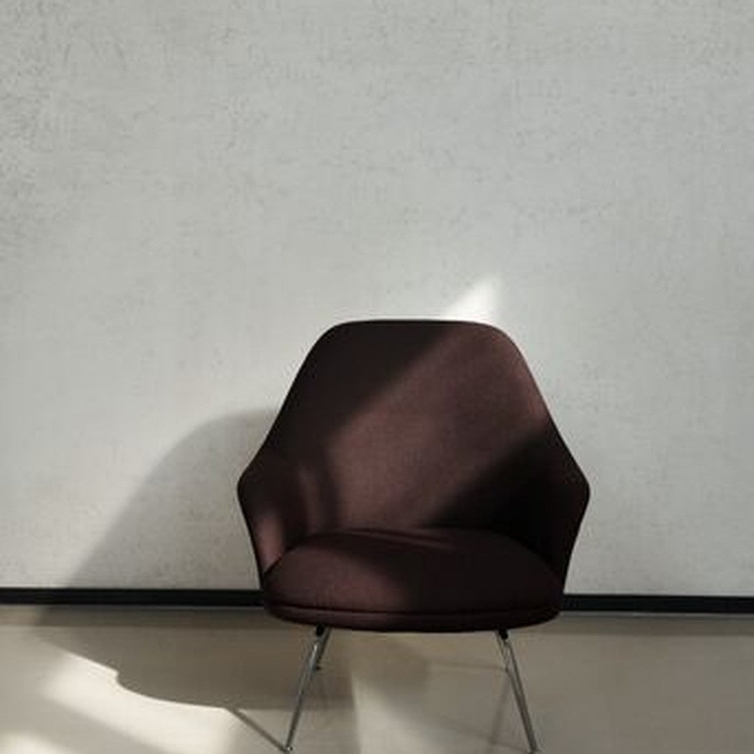 Rely HW140 High Back Lounge Armchair - Fully Upholstered - Tube Base