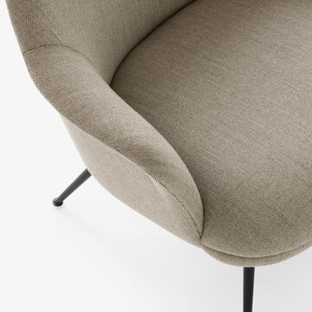Rely HW140 High Back Lounge Armchair - Fully Upholstered - Tube Base