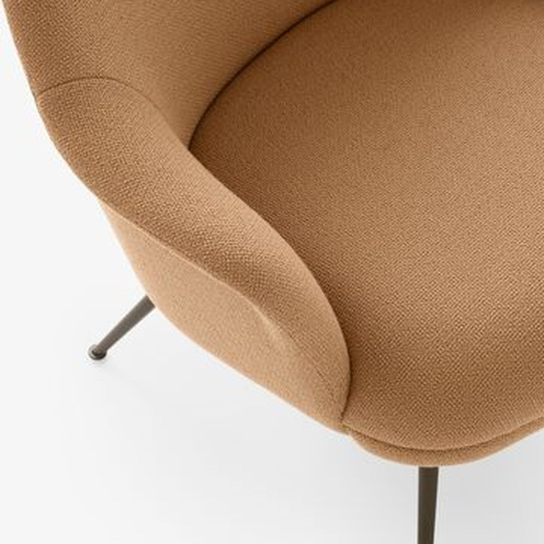 Rely HW140 High Back Lounge Armchair - Fully Upholstered - Tube Base