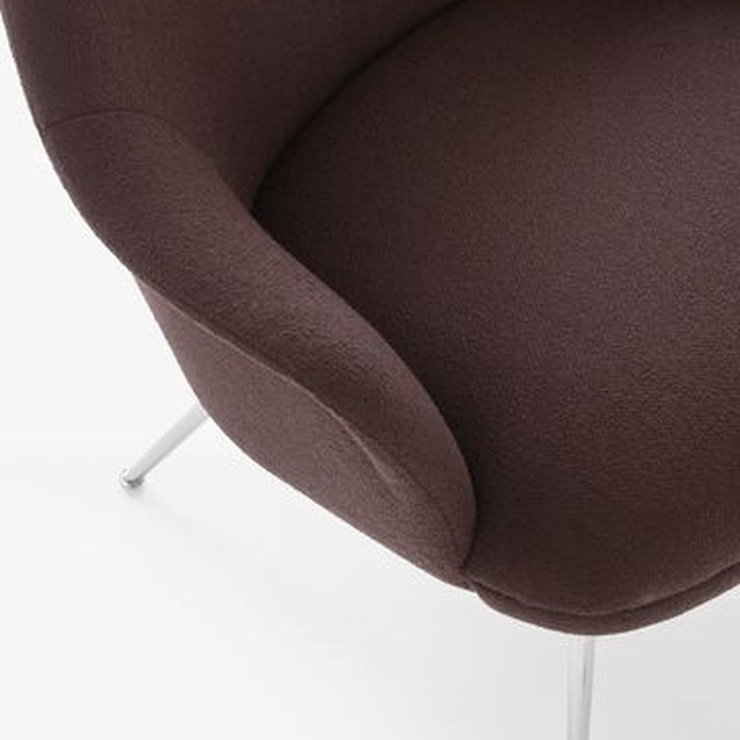Rely HW140 High Back Lounge Armchair - Fully Upholstered - Tube Base