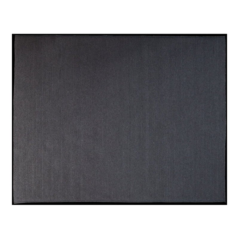 Solid dark gray mat with a subtle textured pattern and a thin black border.
