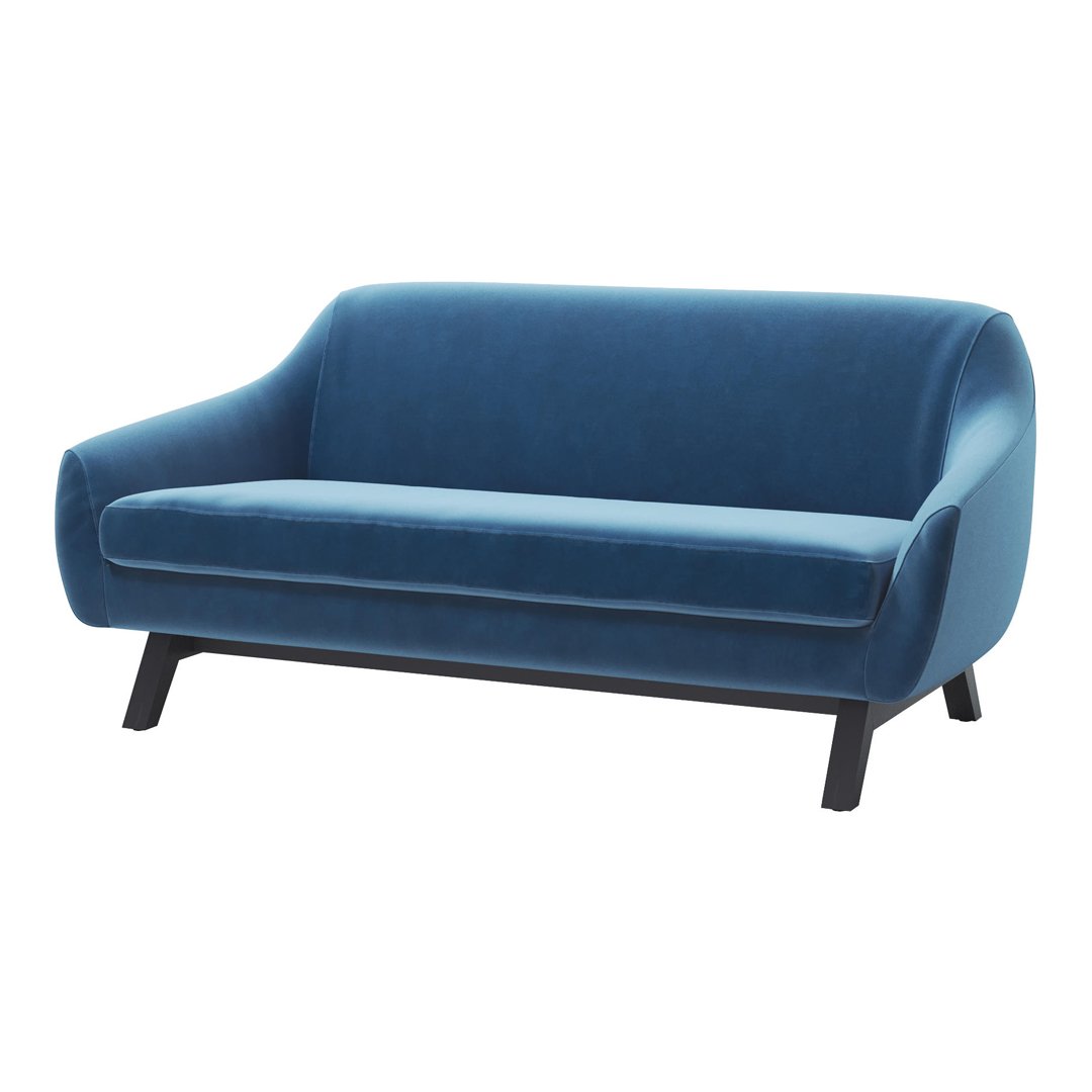 X Big Too 3-Seater Sofa - Wood Base