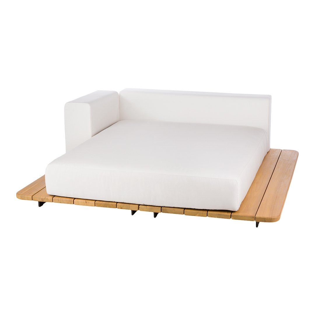 Pal Sunbed Seat + Back - Right Arm