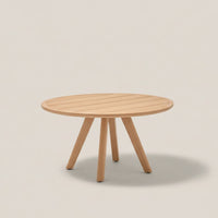Kubik Outdoor Pedestal Dining Table - Round