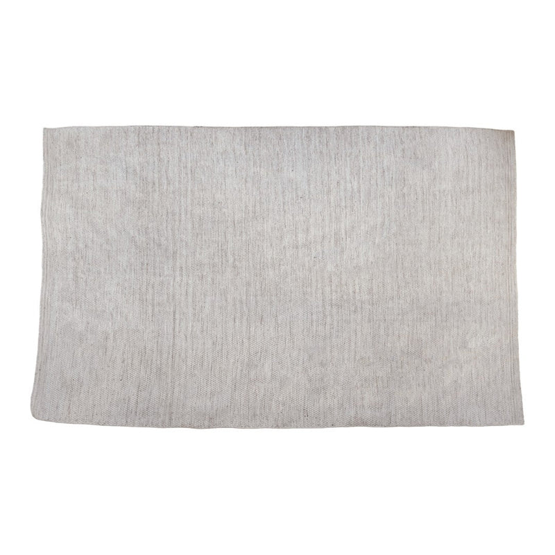 Light grey rug with subtle textured pattern, ideal for modern home decor. Perfect for versatile styling and comfort.