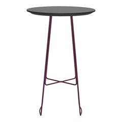 Nook Round Bar Table - Metal Sled Base
