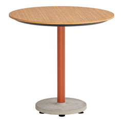 Nook Café Table - Concrete Disc Base