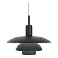 PH5/5 Black Metal Pendant