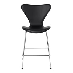Series 7 Counter Stool - Colored Ash - Front Upholstered