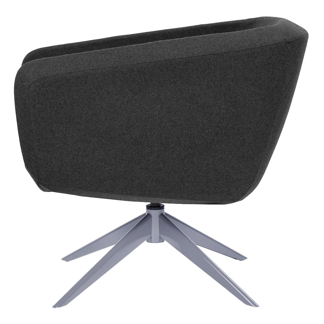 Arca Lounge Armchair - Steel Base