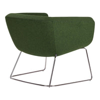 Arca Lounge Armchair - Sled Base