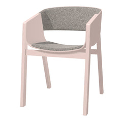 Merano Armchair - Upholstered - Oak Pigment Frame