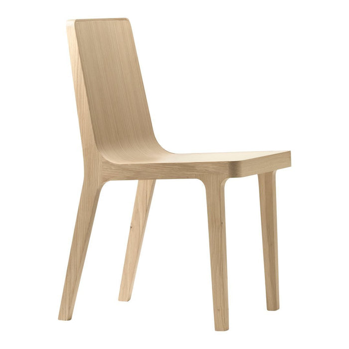 Light natural wood chair with a smooth, minimalistic design and no visible patterns. Perfect for modern decor.