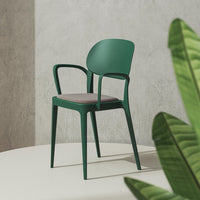Amy Armchair - Seat Upholstered - Stackable