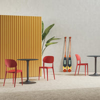 Amy Outdoor Side Chair - Stackable