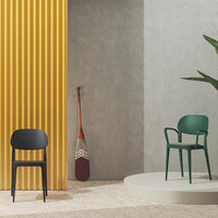 Amy Outdoor Side Chair - Stackable