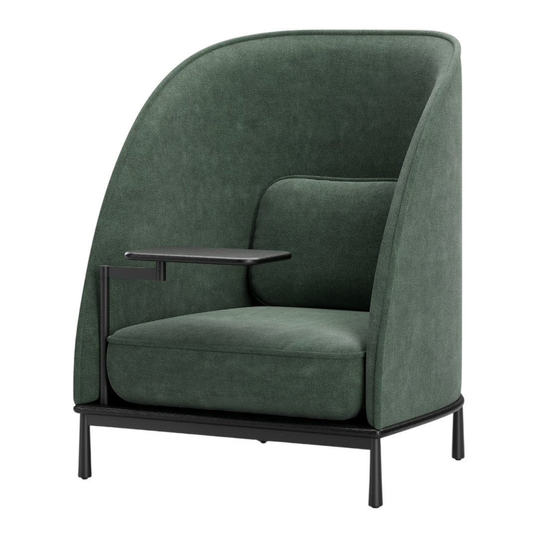 Arc High Back Lounge Chair w/ Tablet