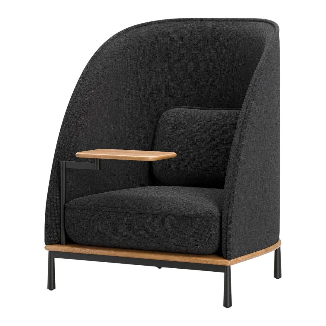 Arc High Back Lounge Chair w/ Tablet