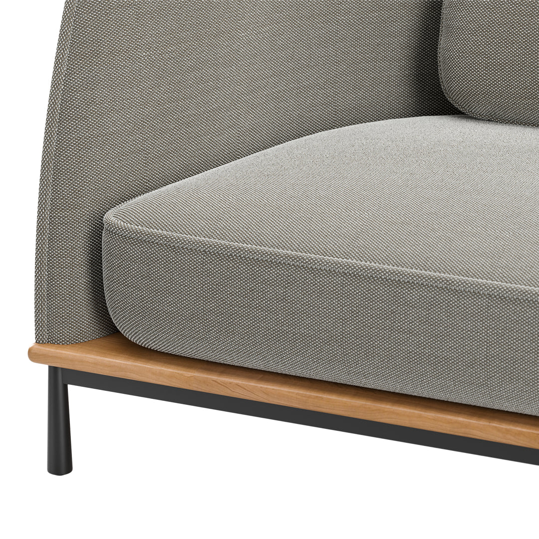 Arc High Back Modular Sofa - Left