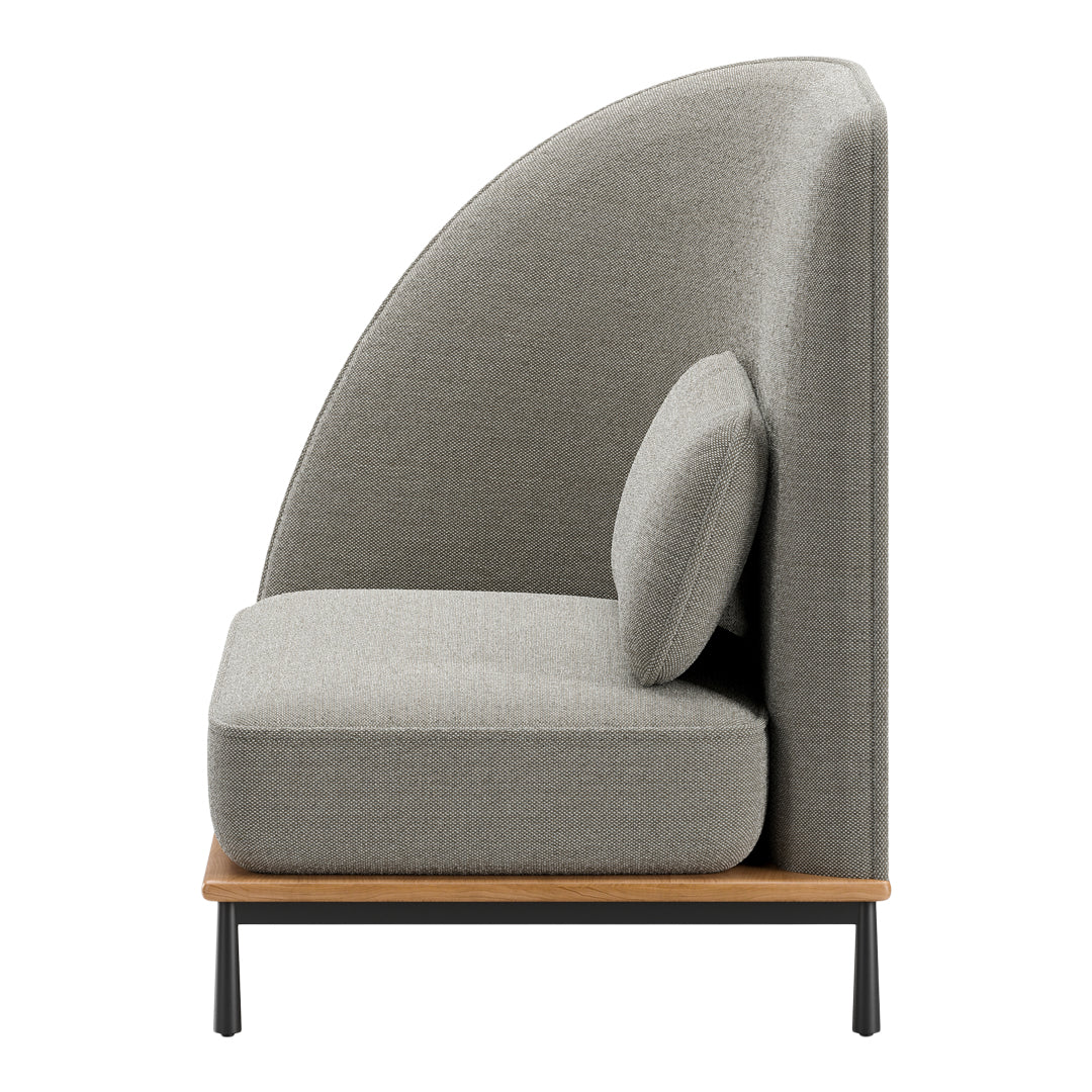 Arc High Back Modular Sofa - Left