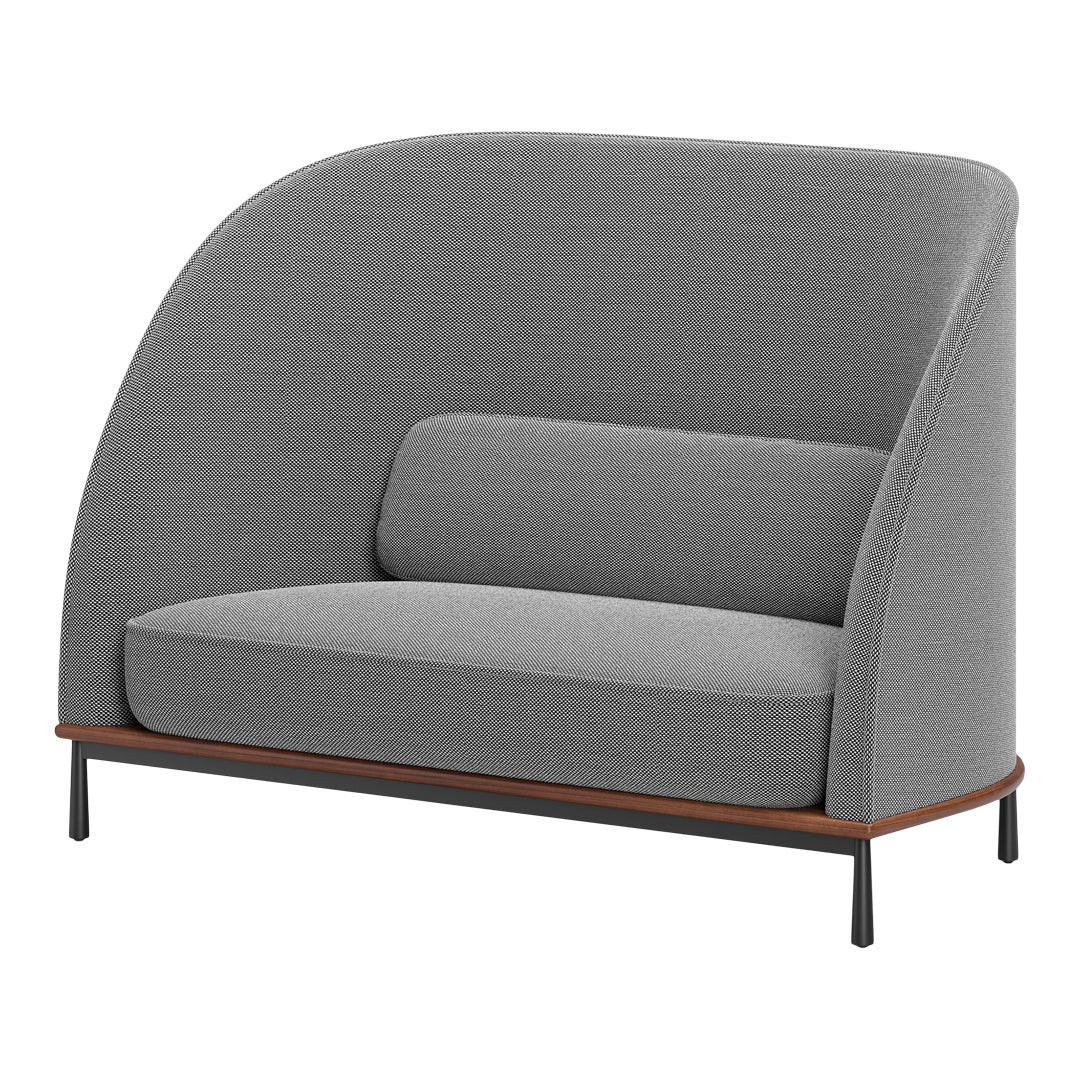Arc High Back Loveseat