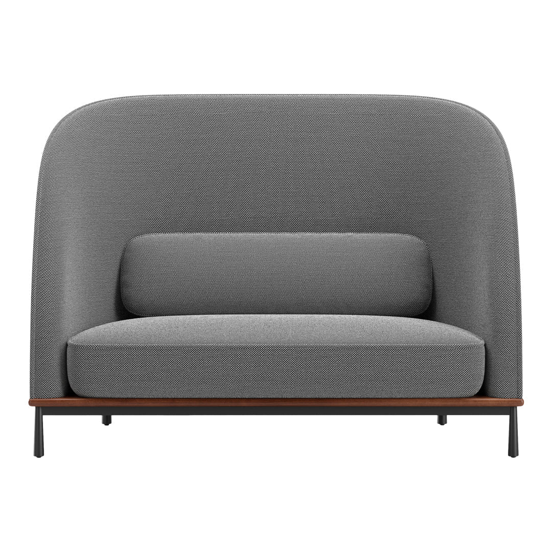 Arc High Back Loveseat