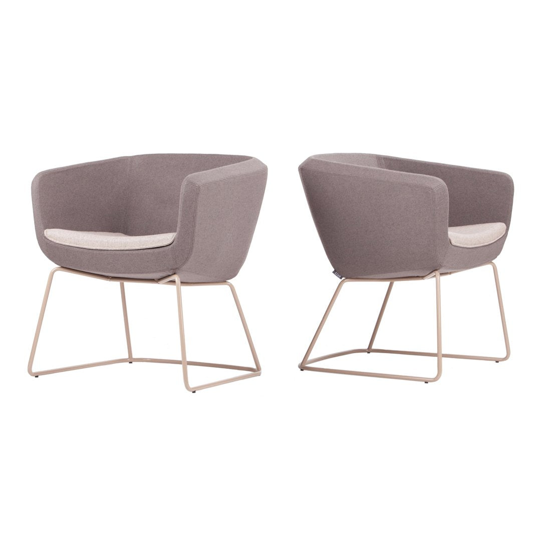 Arca 4095 Mini Armchair - Sled Base