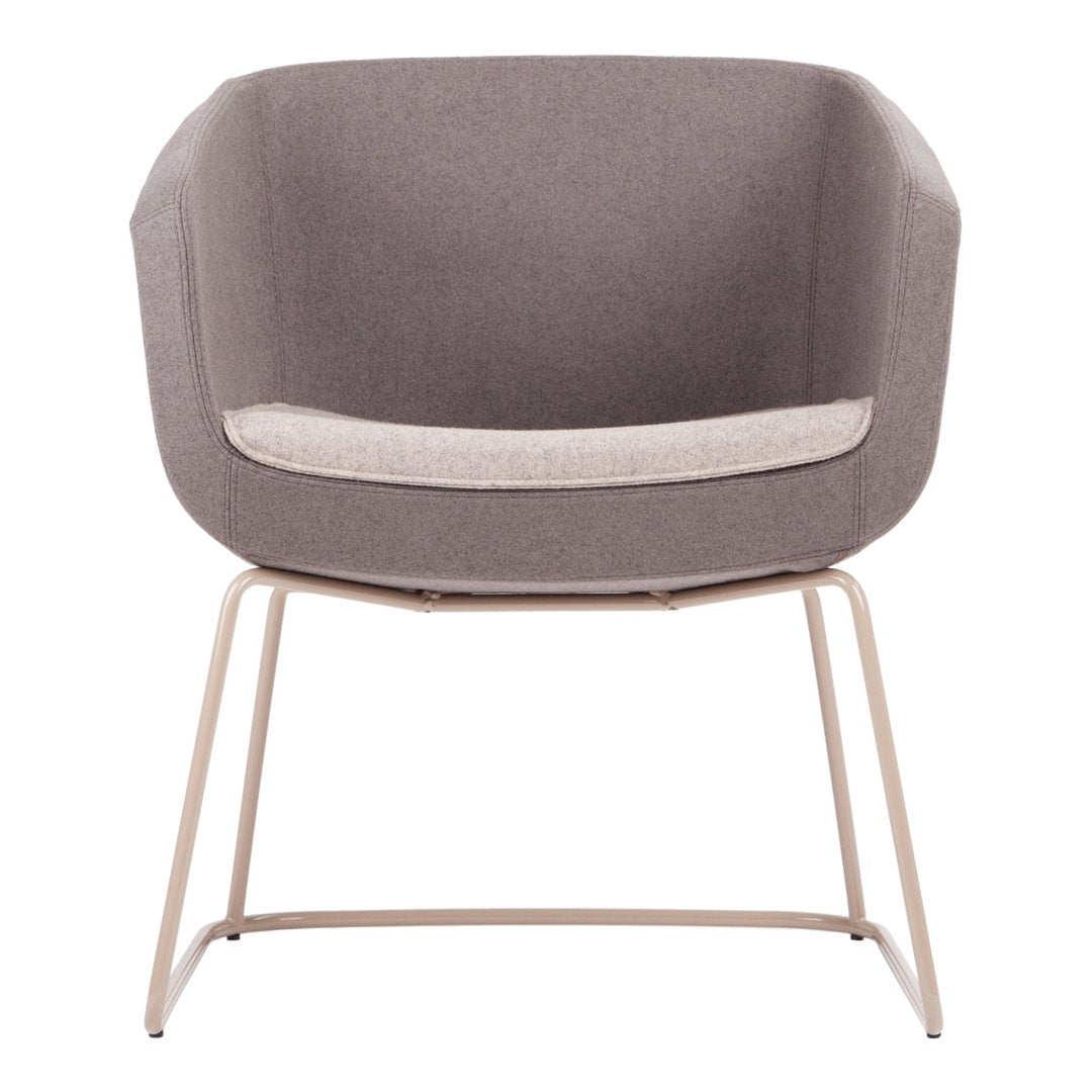 Arca 4095 Mini Armchair - Sled Base