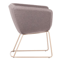 Arca 4095 Mini Armchair - Sled Base