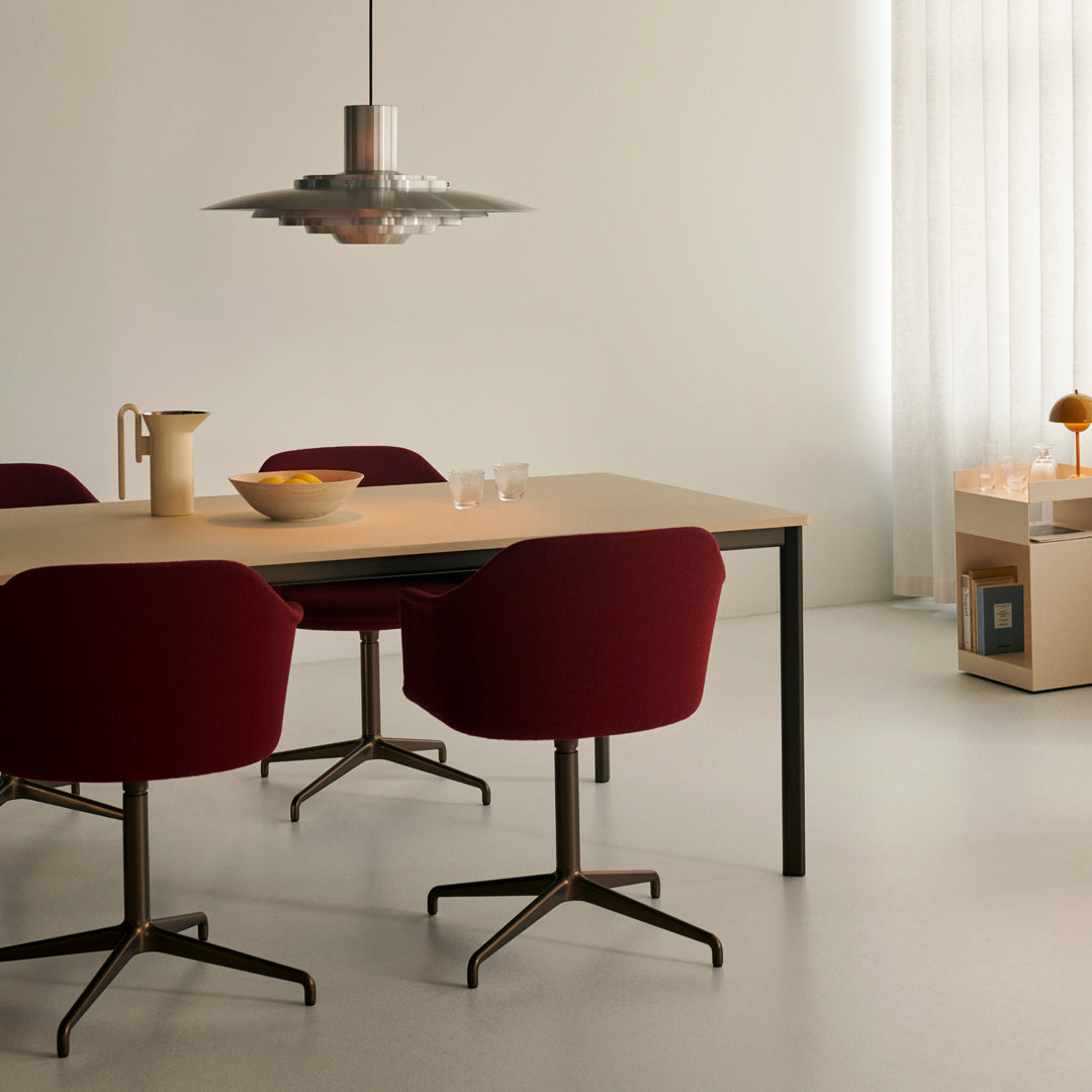 Rely HW39 Swivel Office Armchair - Seat Upholstered