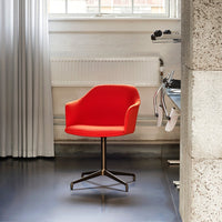 Rely HW46 Armchair - 4-Star Swivel Base w/ Return