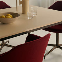 Rely HW39 Swivel Office Armchair - Seat Upholstered