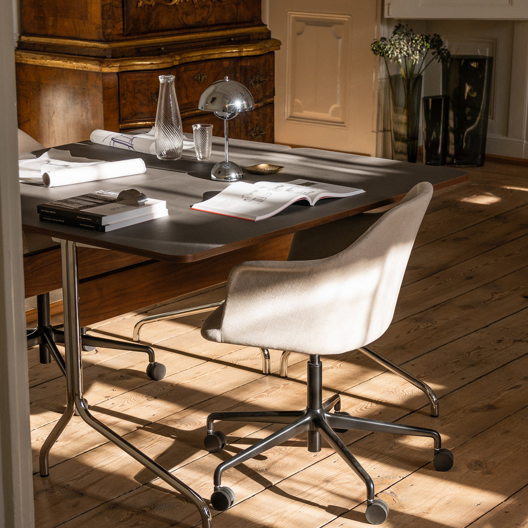 Rely HW55 Armchair - 5-Star Swivel Base w/ Casters + Gaslift