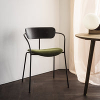 Pavilion AV4 Dining Armchair - Seat Upholstered