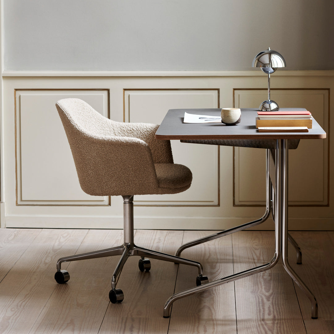 Rely HW51 Armchair - 4-Star Swivel Base w/ Casters