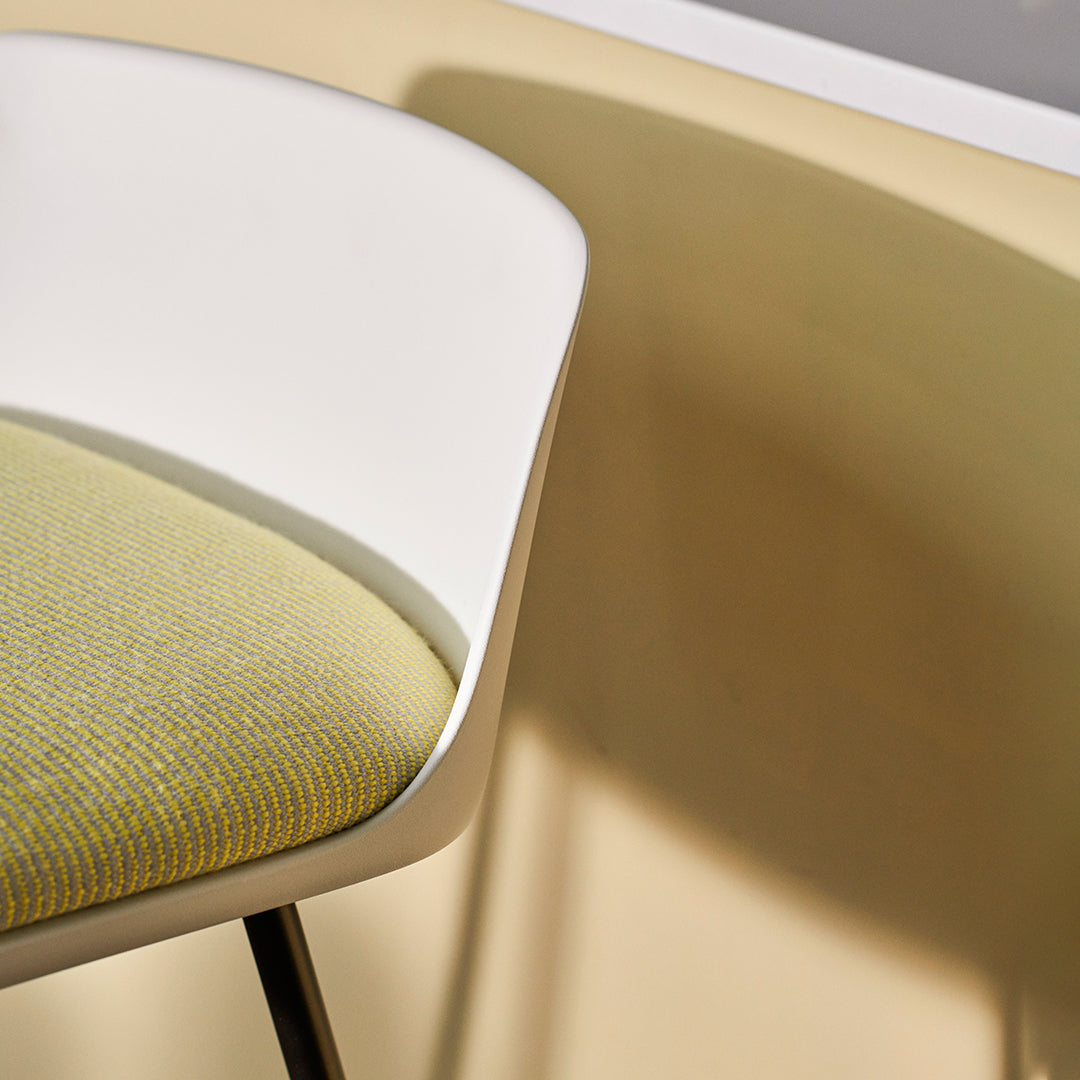 Rely HW82 Low Back Counter Stool - Seat Upholstered