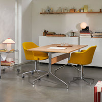 Rely HW51 Armchair - 4-Star Swivel Base w/ Casters