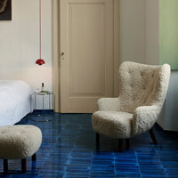 Petra VB3 Highback Lounge Chair and Pouf ATD1