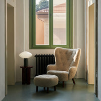 Petra VB3 Highback Lounge Chair and Pouf ATD1