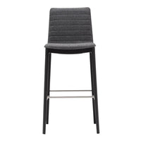 Flex High Back BQ1666 Bar Stool - Fully Upholstered