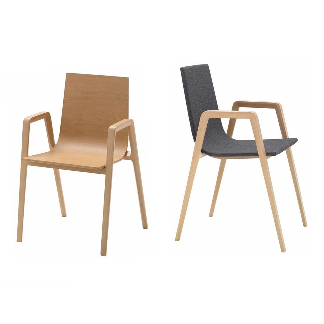 Lineal SO0761 Armchair - Fully Upholstered