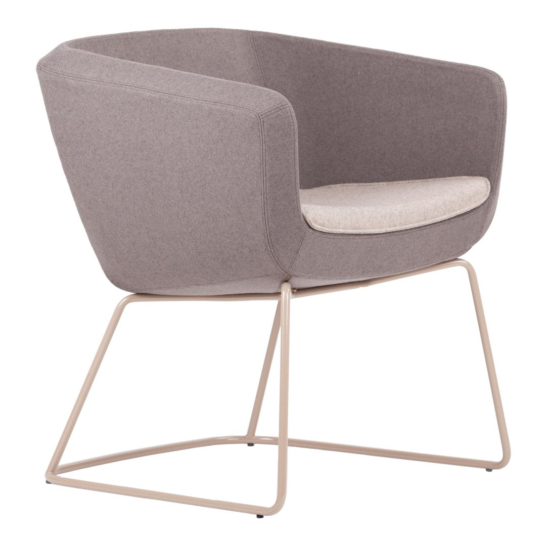 Arca 4095 Mini Armchair - Sled Base