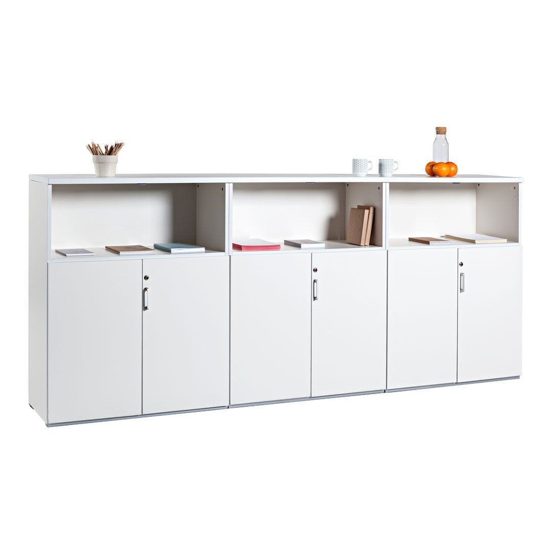 Modular Storage Unit w/ Doors & Shelves (39" W)