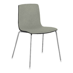 Aava Stackable Chair – Steel Base – Upholstered