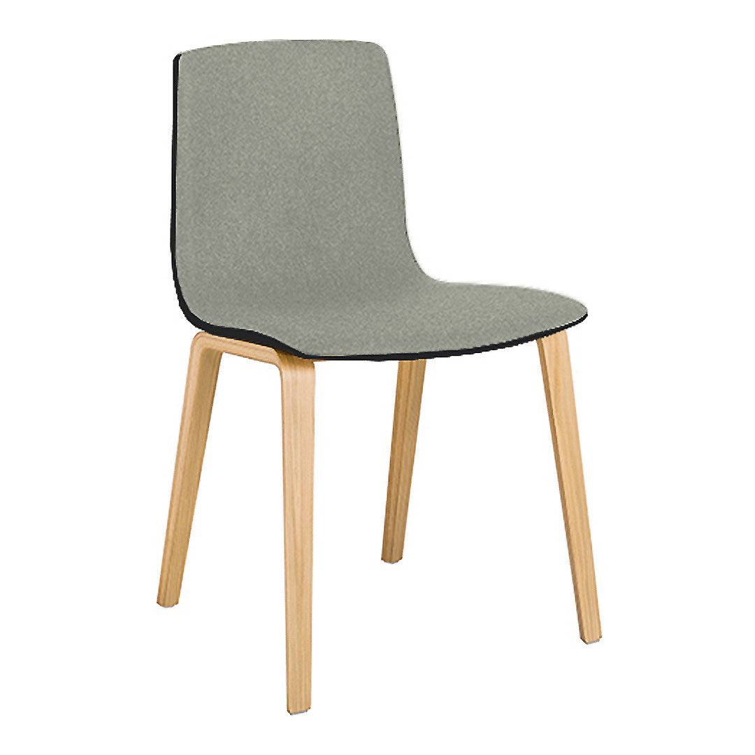Aava Chair – Wood Base – Upholstered