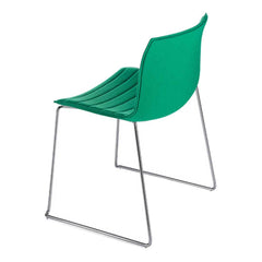 Catifa 53 – Steel Sled Base – Upholstered