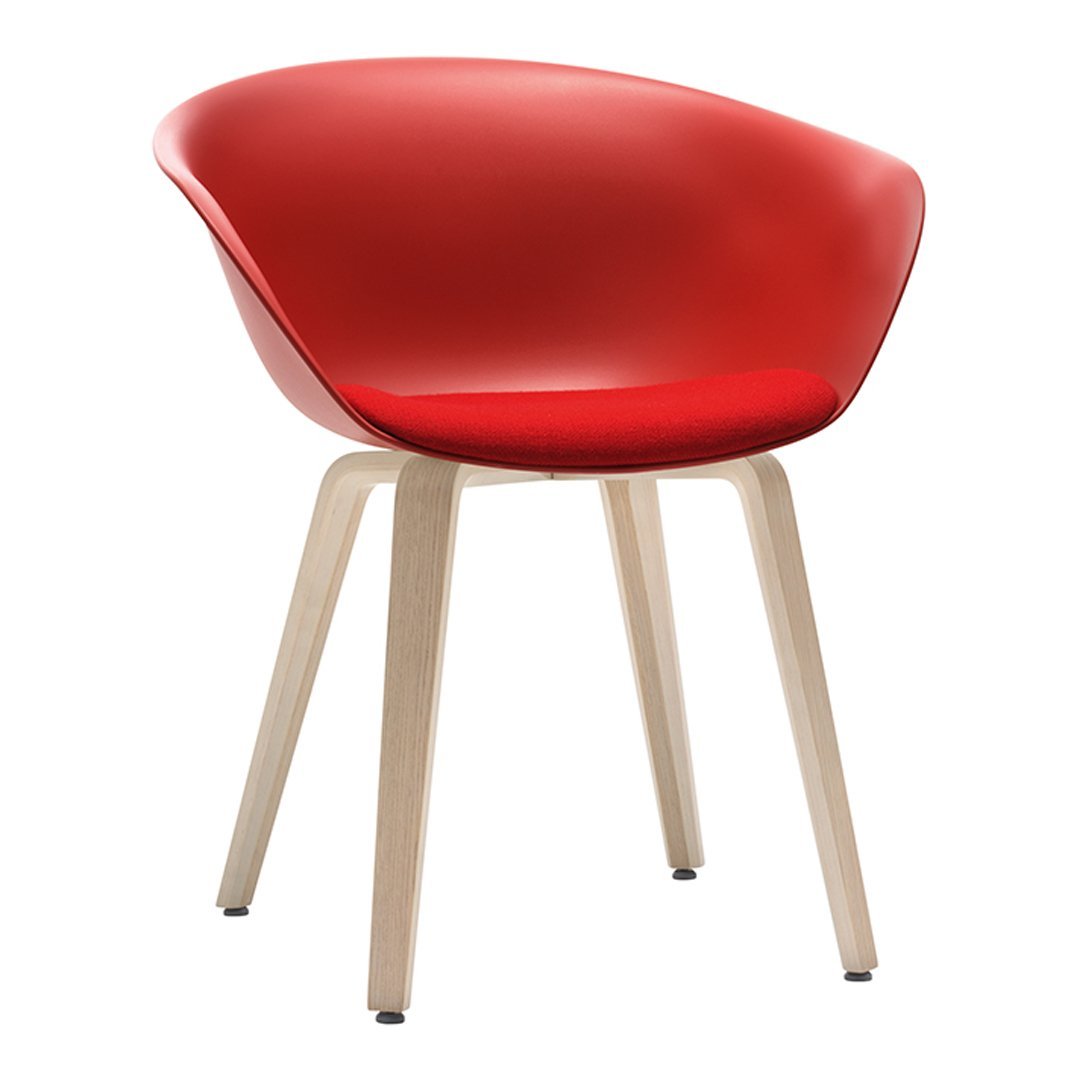 Duna 02 – Wood Base – Seat Upholstered